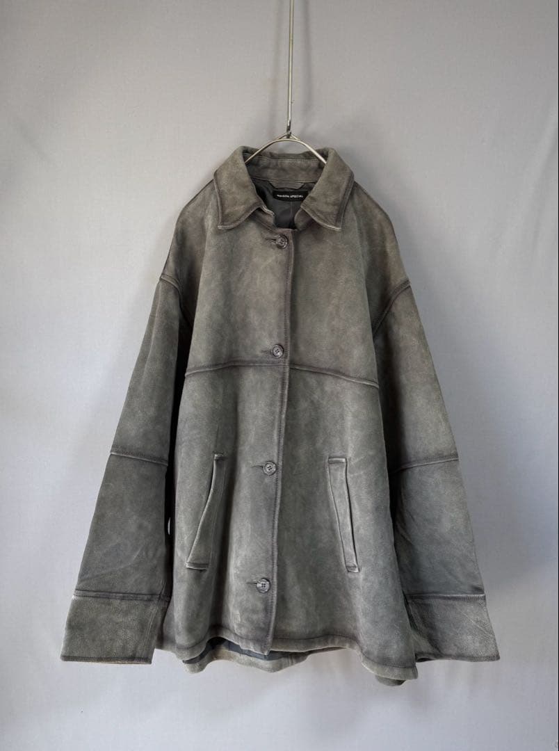 専用ページ　メゾンスペシャルReal Suede Oversized Shirt