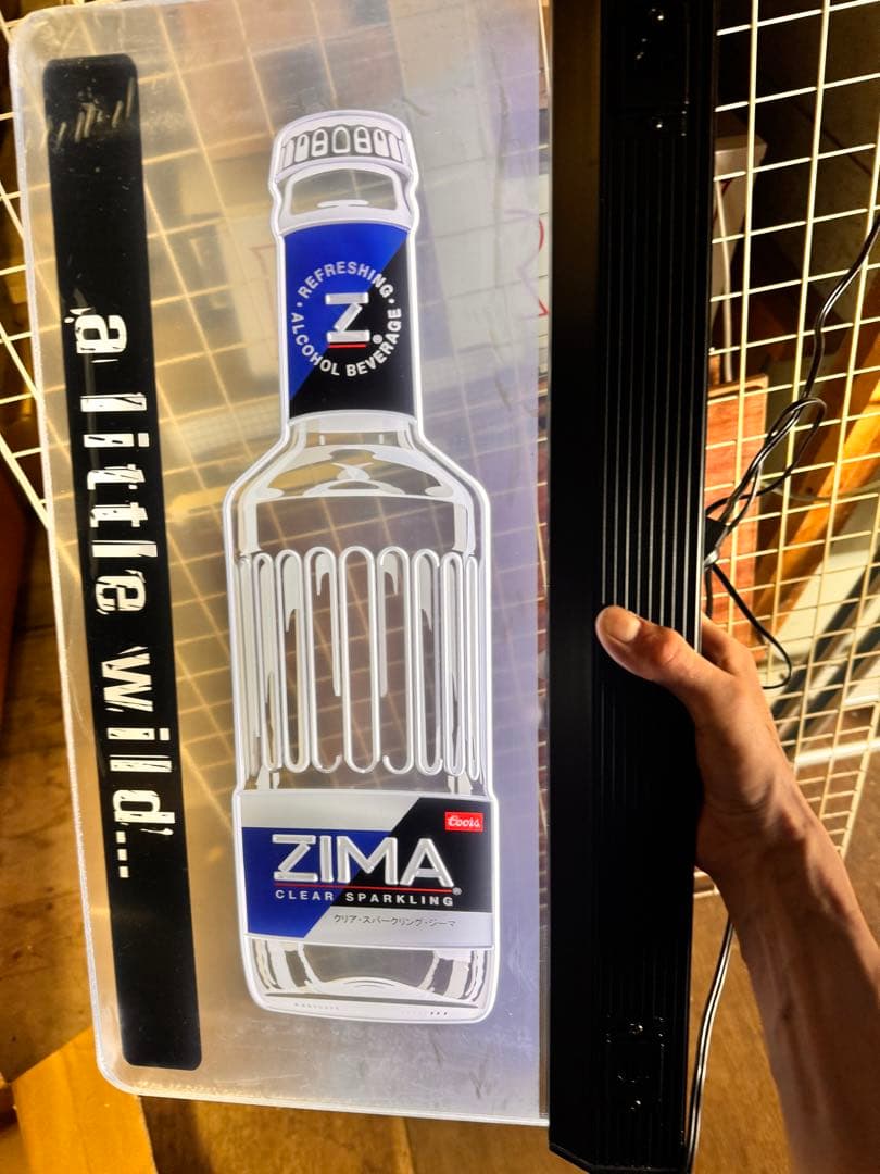 非売品　ZIMA看板ネオン