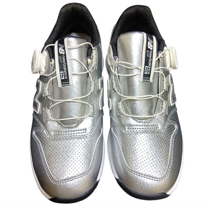 【新品】ニューバランス 996 ゴルフシューズ BOA シルバー