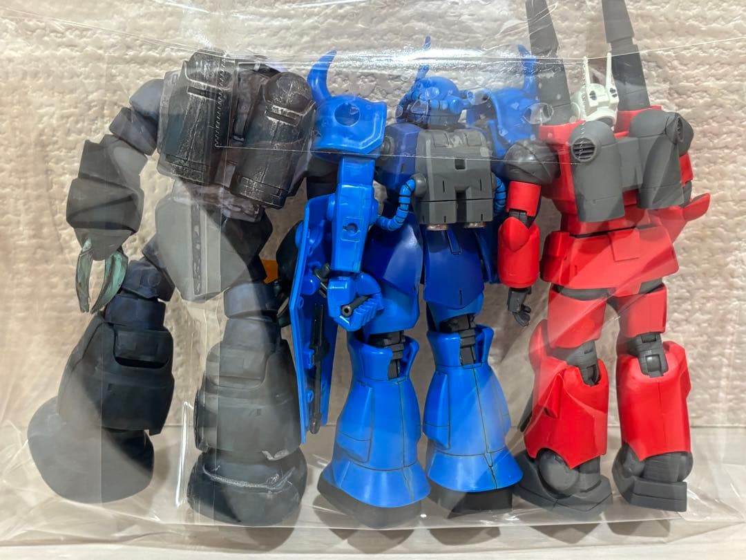 ①大量ジャンクプラモデル ガンプラ他・MGジオング HGズゴック ギラドーガ他