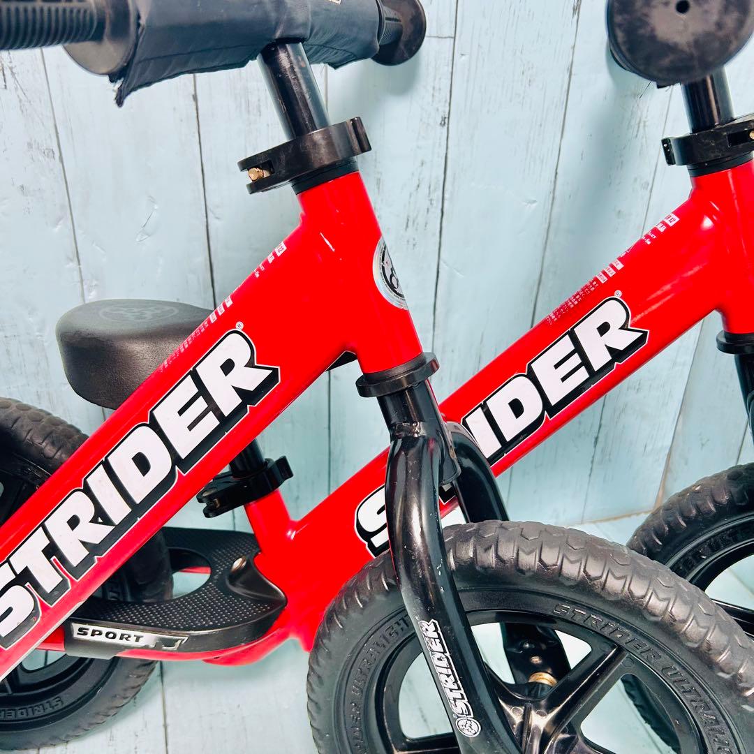 ストライダースポーツ12 STRIDER SPORT 2台セット 赤　レッド