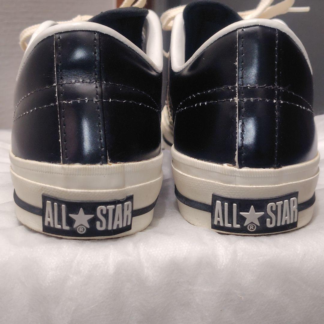 【極美品】CONVERSE ONE STAR J 日本製 レザー 人気モデル
