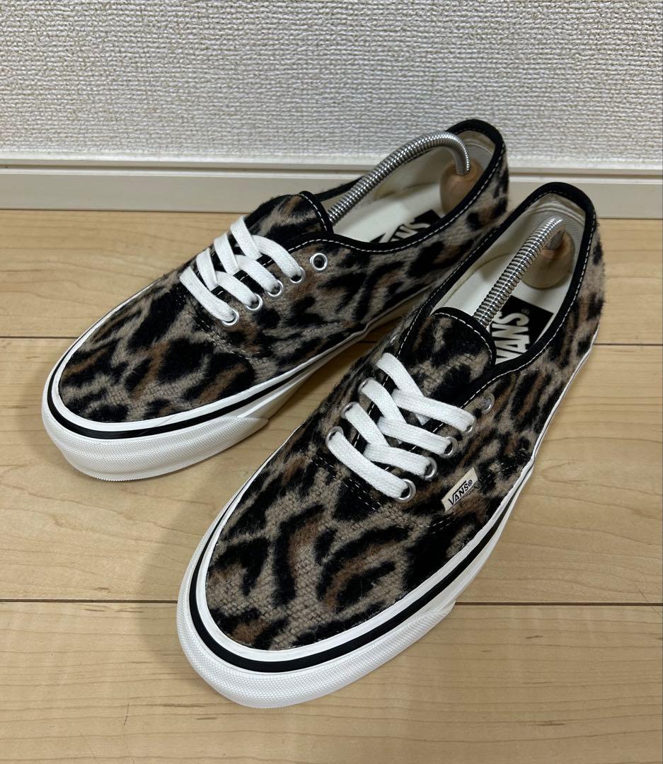 靴 VANS PREMIUM LX Authentic 44 LEOPARD