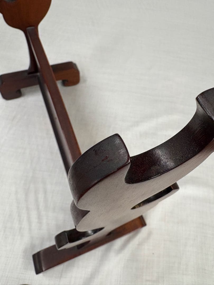 刀掛け　3本掛け　刀置き 鍔掛け