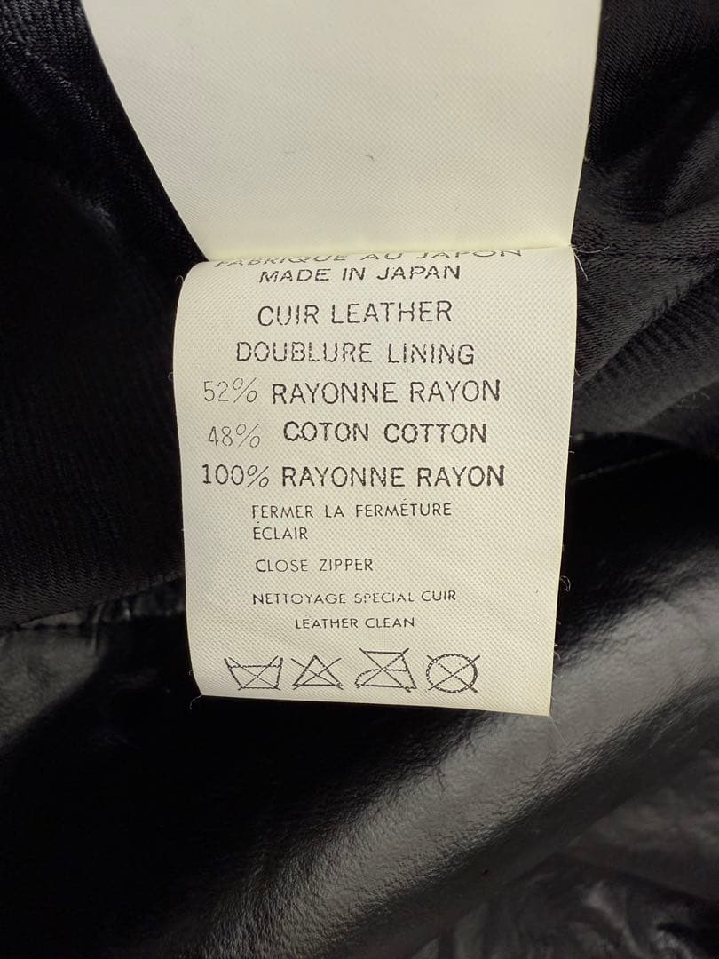 Y's ワイズ ホースレザー ダブルライダース