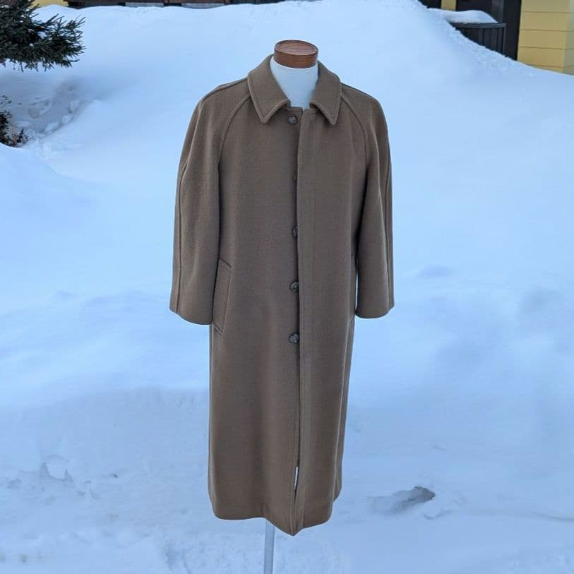 【未使用】J.PRESS ラグランコート ウール 日本製