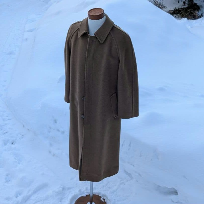 【未使用】J.PRESS ラグランコート ウール 日本製