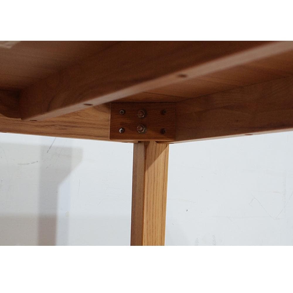 無印良品 MUJI タモ材 ダイニングテーブル 85cm 2人掛け ナチュラル