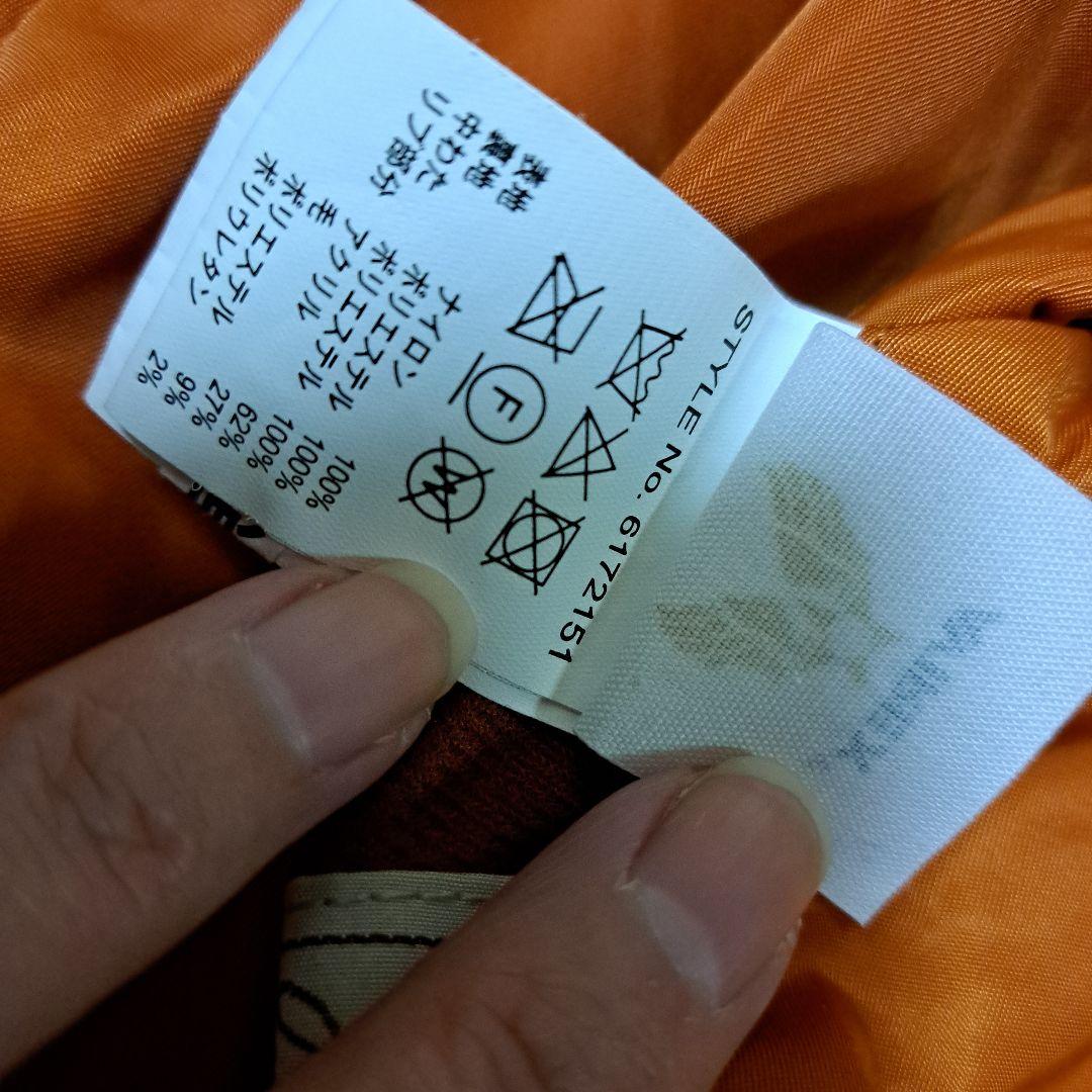 ひー♡AVIREX F-86A オレンジ フライトジャケット