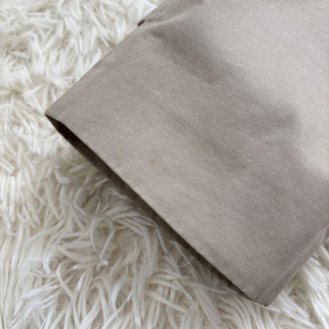 バーバリー ノバチェック ステンカラーコート ライナー7 S〜M相当 アイボリー