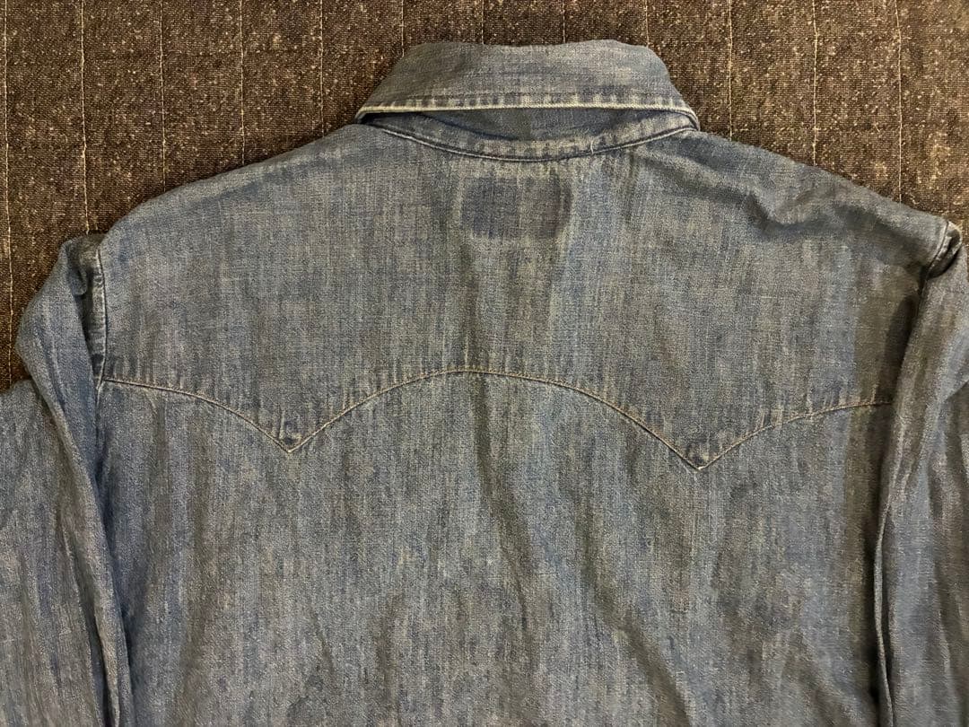 70s リーバイス Levi's ダンガリー デニムシャ USA製　XL