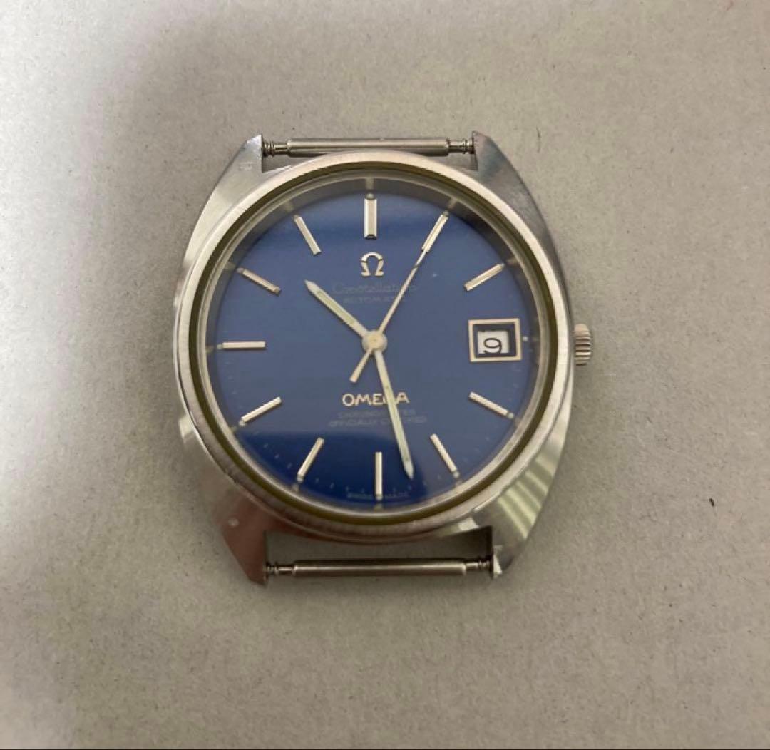 OH済みオメガ コンステレーション後期型　ブルーダイヤル