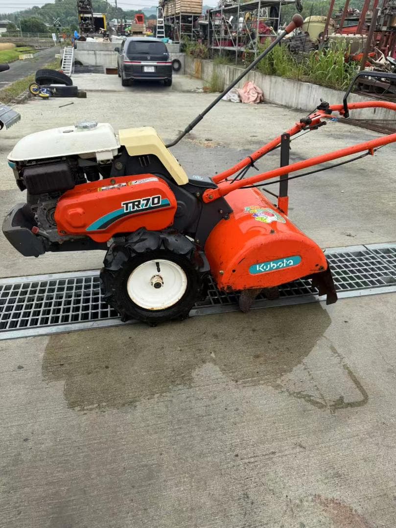【福岡県みやま市】動画有り　クボタ 管理機 TR70 ガソリン 6.2馬力