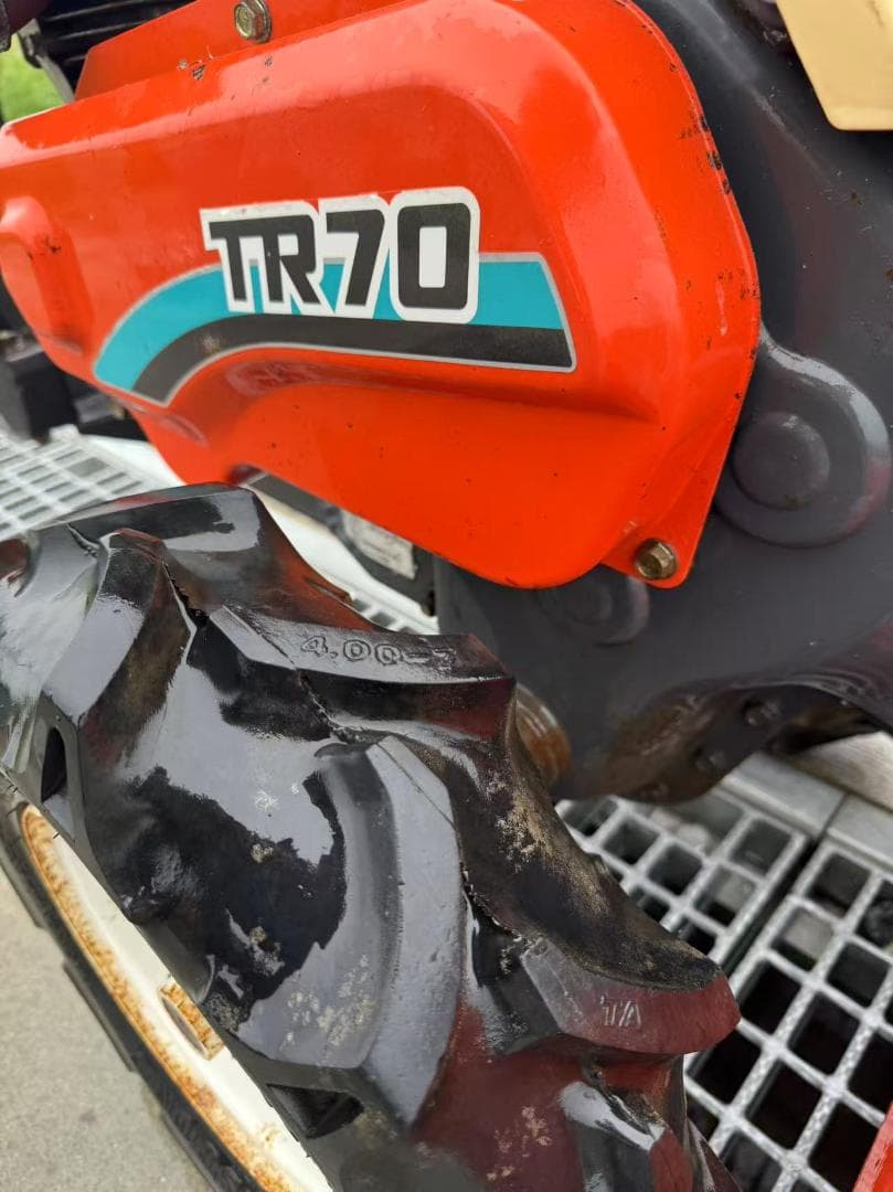 【福岡県みやま市】動画有り　クボタ 管理機 TR70 ガソリン 6.2馬力