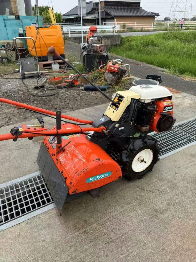 【福岡県みやま市】動画有り　クボタ 管理機 TR70 ガソリン 6.2馬力