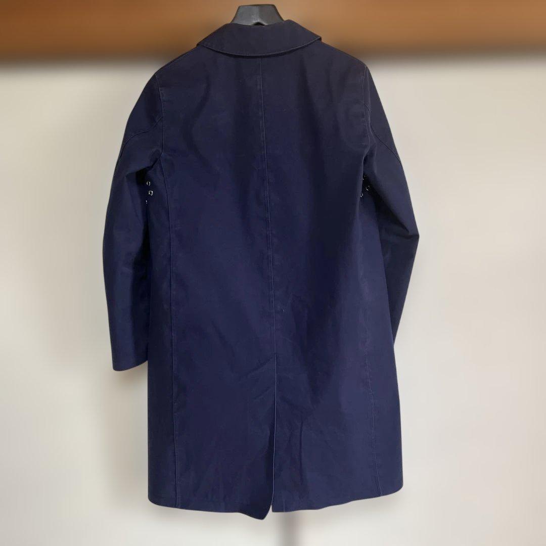 マッキントッシュ　ゴム引きコート　ダンカン　ネイビー　サイズ34