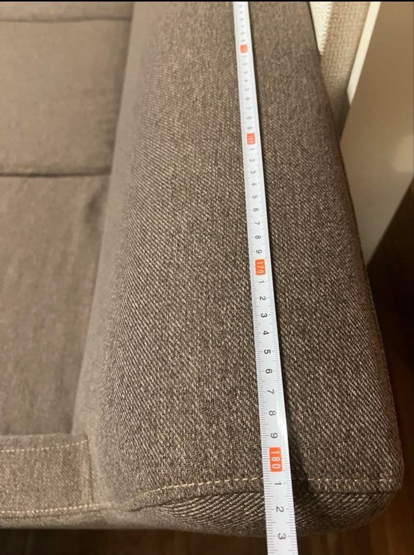 ブラウンソファ　①部分のみ