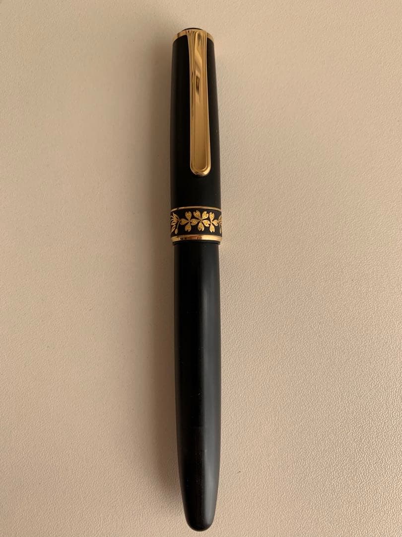 肥後象嵌　プラチナ万年筆　極太