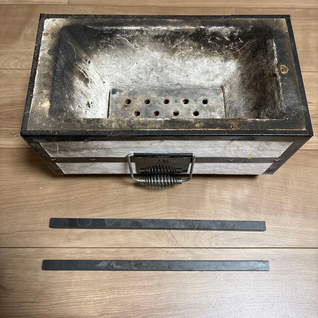 炭火コンロ 長方形 三河焼　亀島製陶所