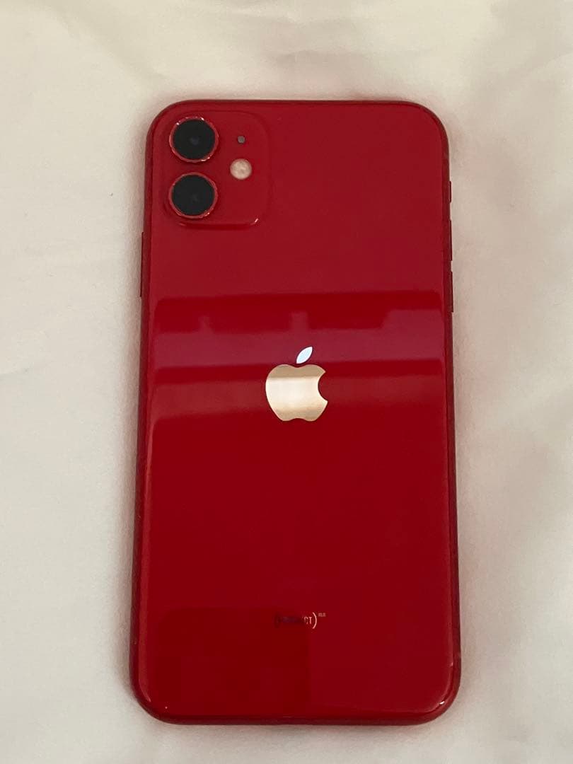 iPhone 11 64GB SIMフリー 赤 スクリーン不良