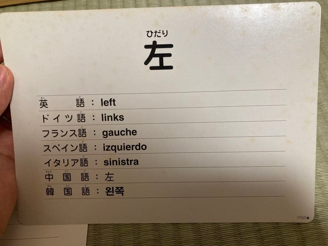 七田式 フラッシュカード かな絵ちゃん BCセット 8カ国語版