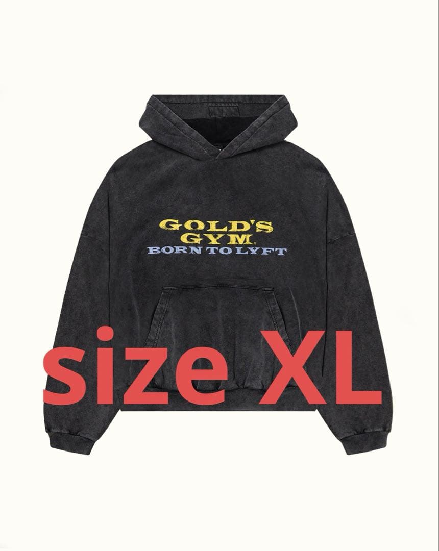 LYFT × GOLD'S GYM VINTAGE LOGO HOODIE
