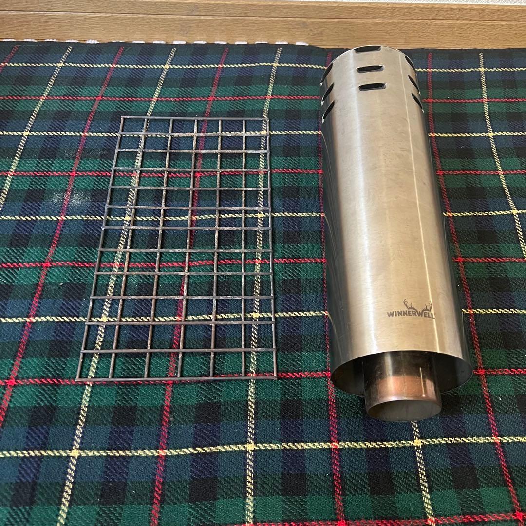 【中古品】 WINNERWELL ノマドビュー M 薪ストーブ 延長3本