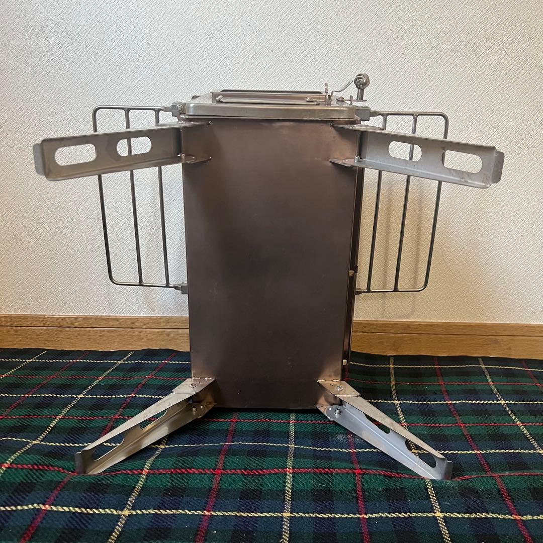 【中古品】 WINNERWELL ノマドビュー M 薪ストーブ 延長3本