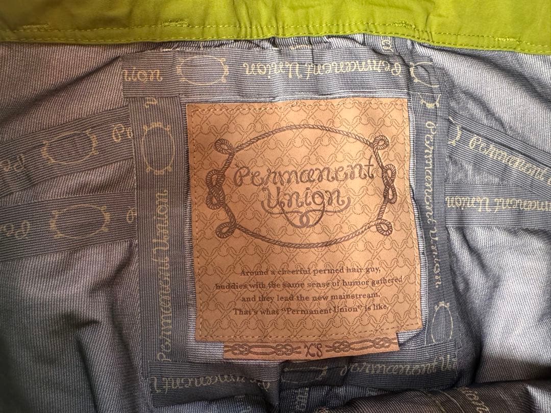 パーマネントユニオン　スキーウェア　上下セット　ユニセックスXS