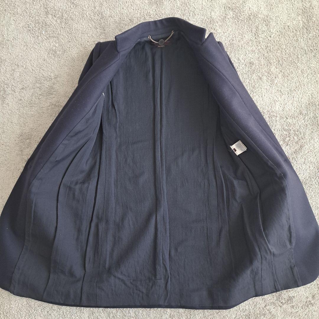 ステラマッカートニー コート　ブライス　 38 ネイビー