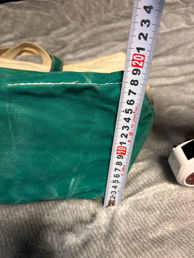 80s L.L.BEAN エルエルビーン ボートアンドトート USA製 緑 単色