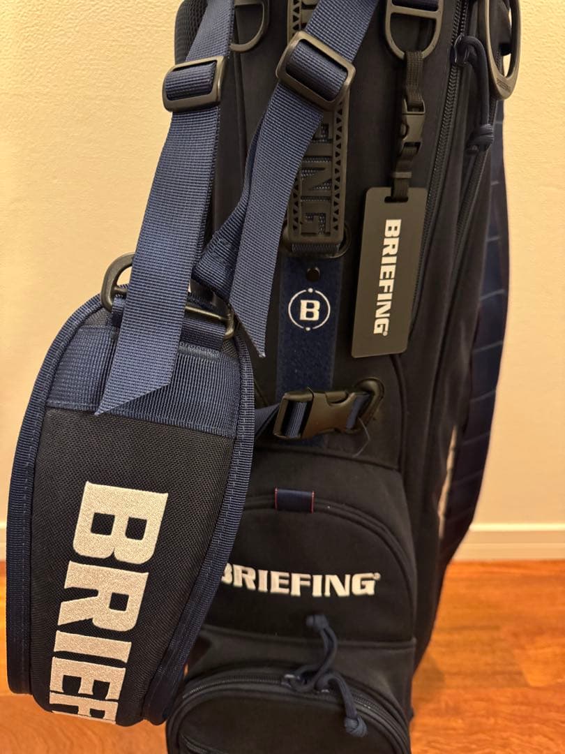 ブリーフィング 1000D CR-4 #3 スタンド キャディバッグ ネイビー