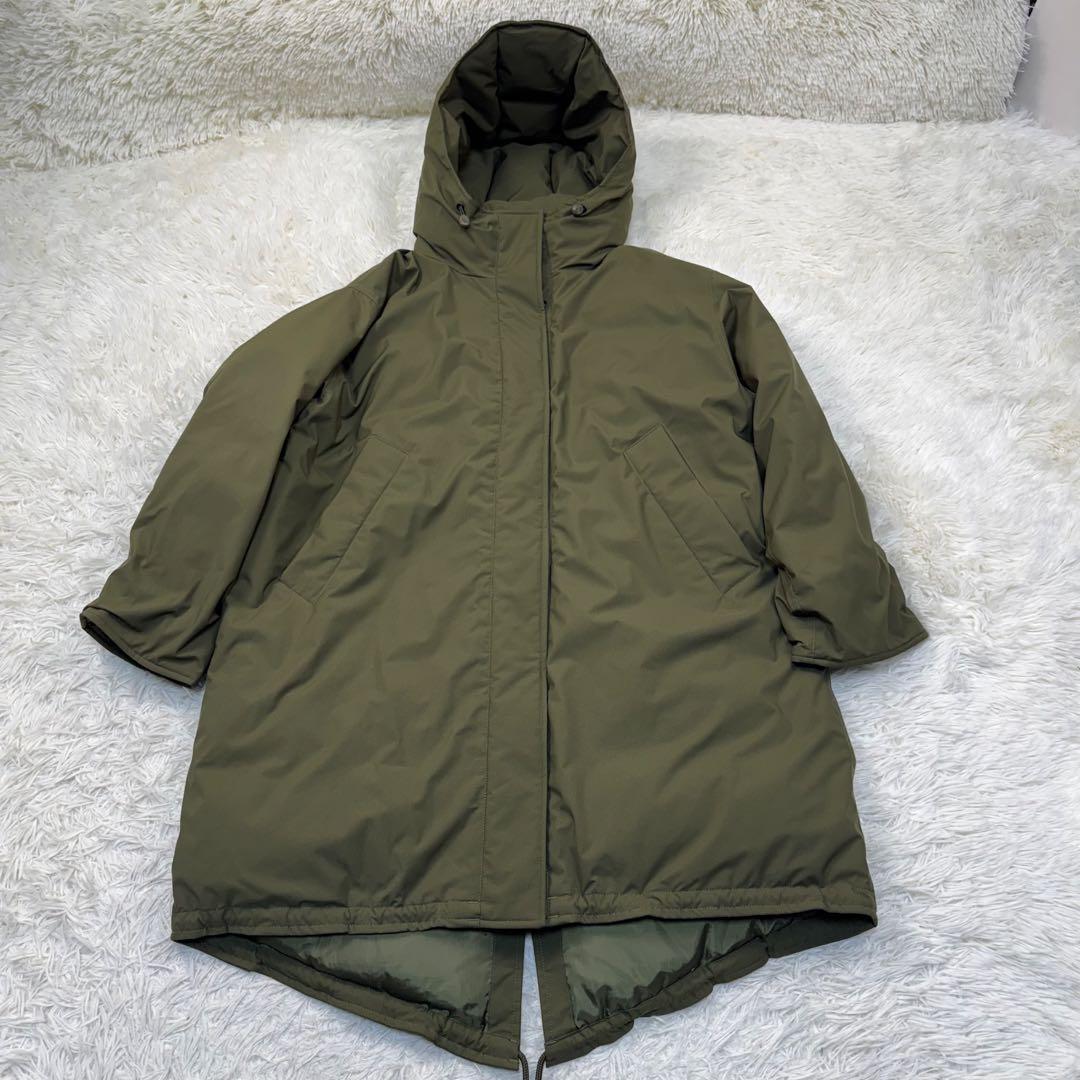未使用級✨spick and span 撥水フーデッドダウンコート 36 カーキ