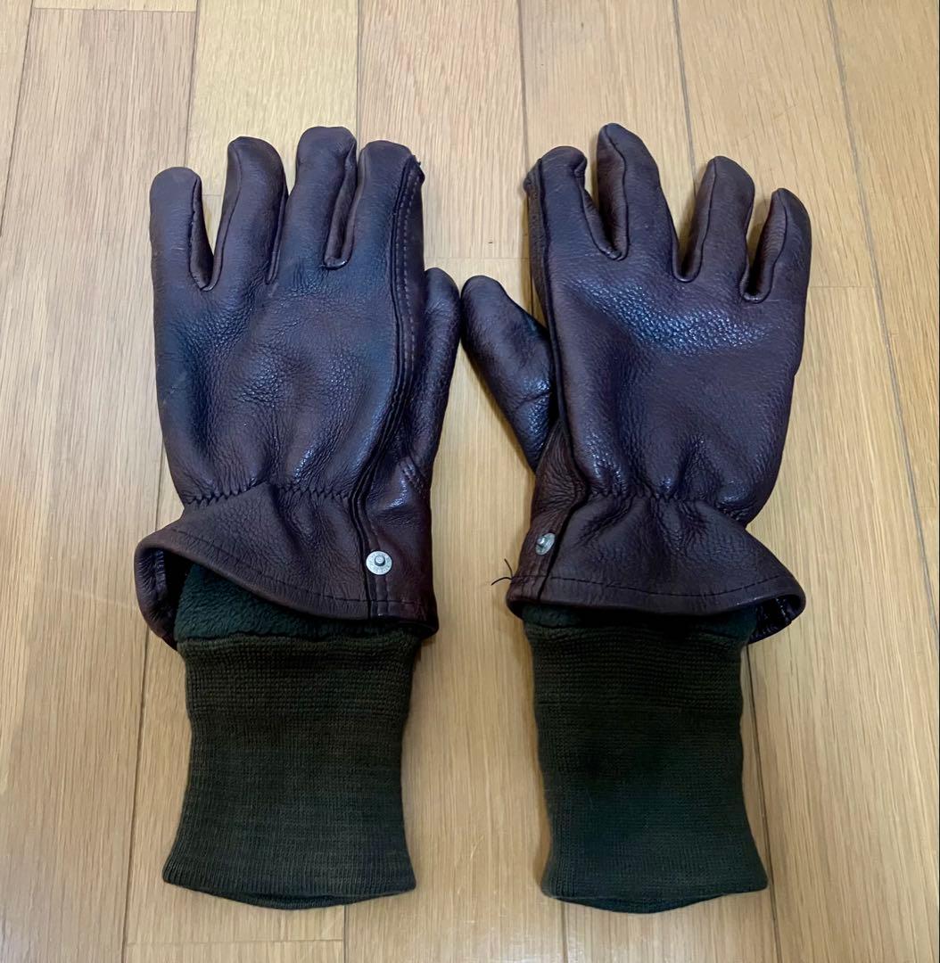 【USA製】90’s Polo by Ralph Lauren レザーグローブ