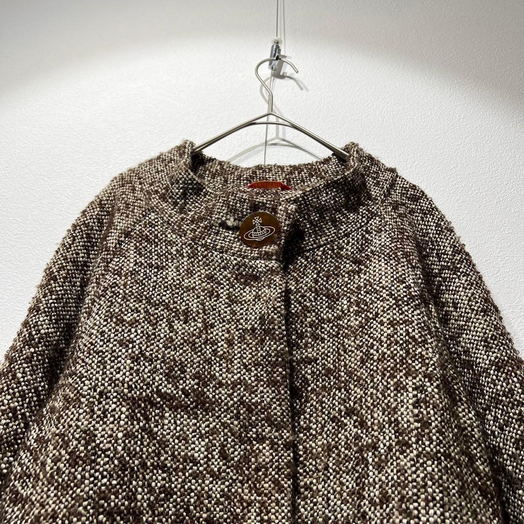 希少 ヴィヴィアンウエストウッド レッドレーベル ウール ツイードコート