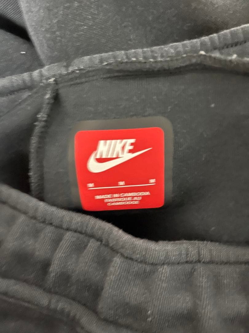 NIKE 旧テックフリース　セットアップ　黒　上下　M 確実正規品　大人気色