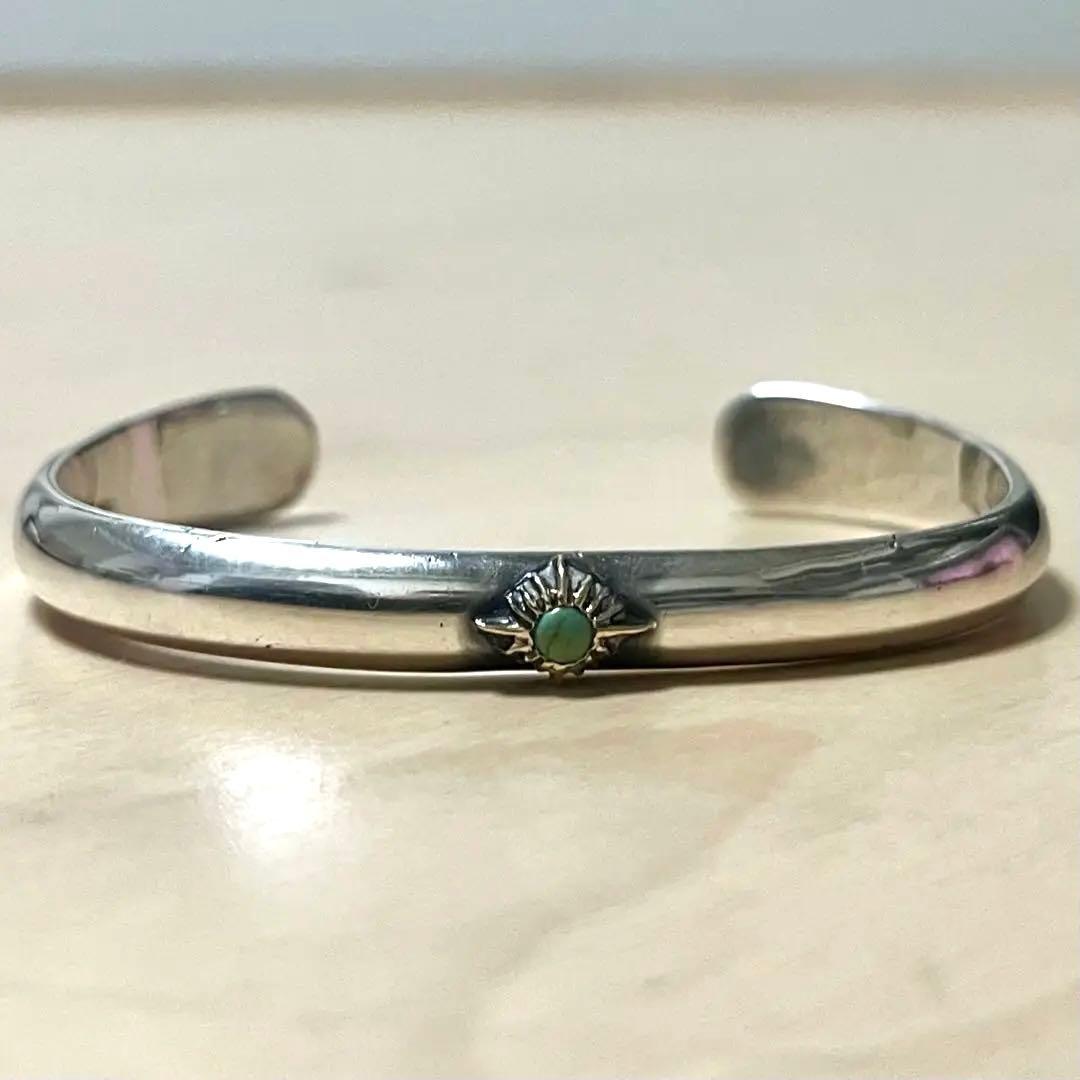 ARIZONA FREEDOM バングル SLV925×K18×ターコイズ