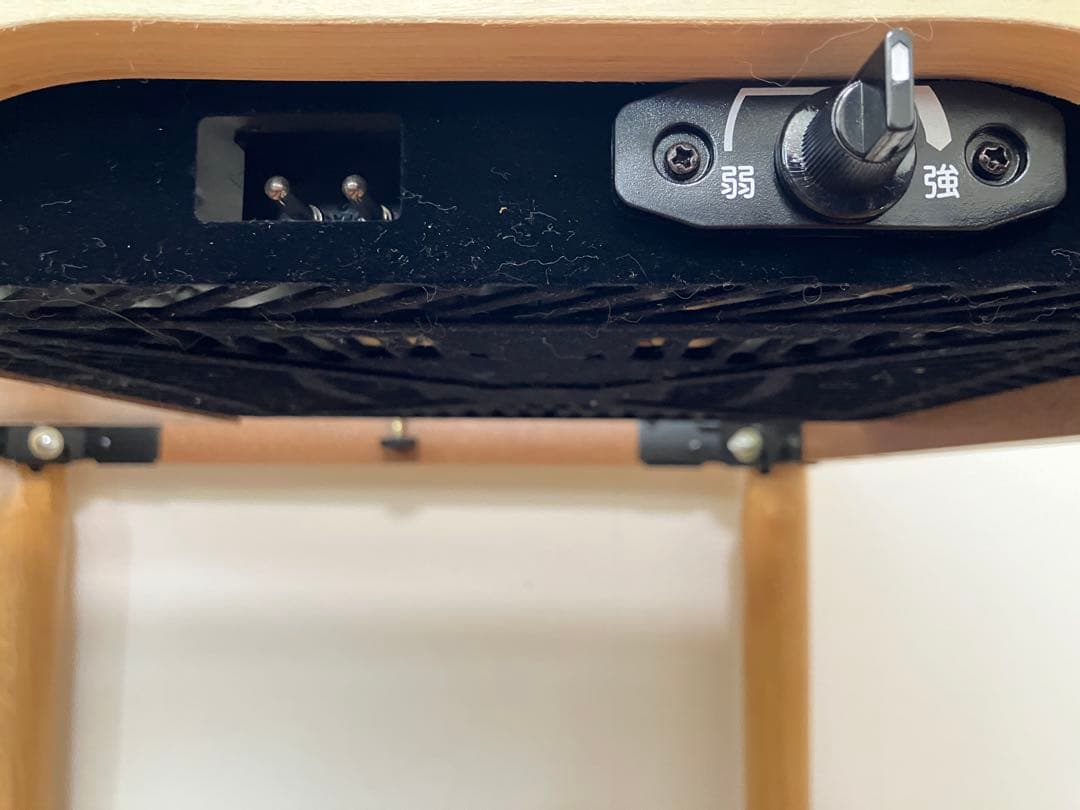 【廃番品】　ニトリデスクこたつUSBポート付き