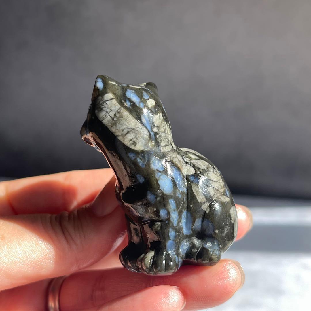 ケセラストーン ネコ 置物 猫