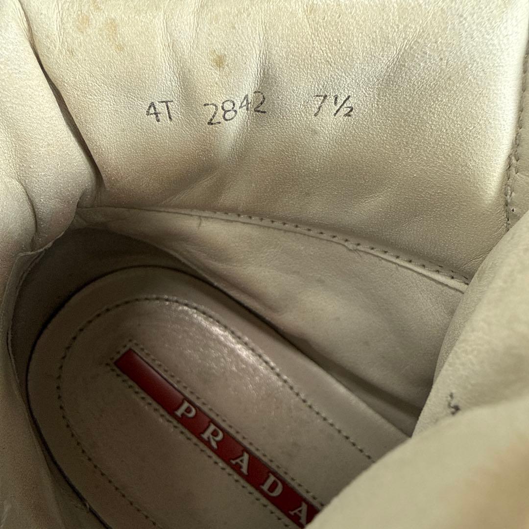 PRADA プラダ　ハイカット　スニーカー