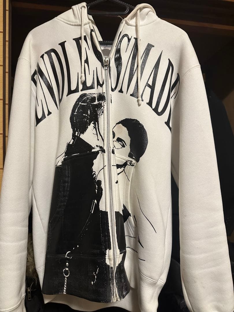 ENDLESSMADE archive パーカー　ホワイト