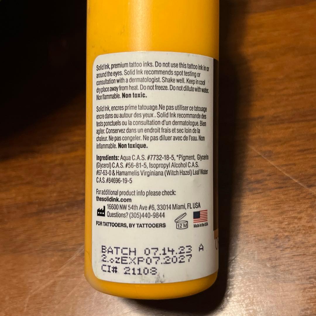 【SOLID INK】 10個セット（2oz)アメトラ