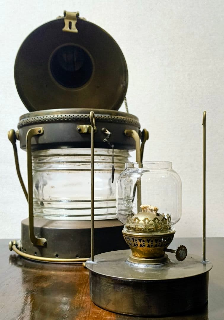 希少 アンティーク ANCHOR アンカー イギリス製 海上 ランタン 47cm