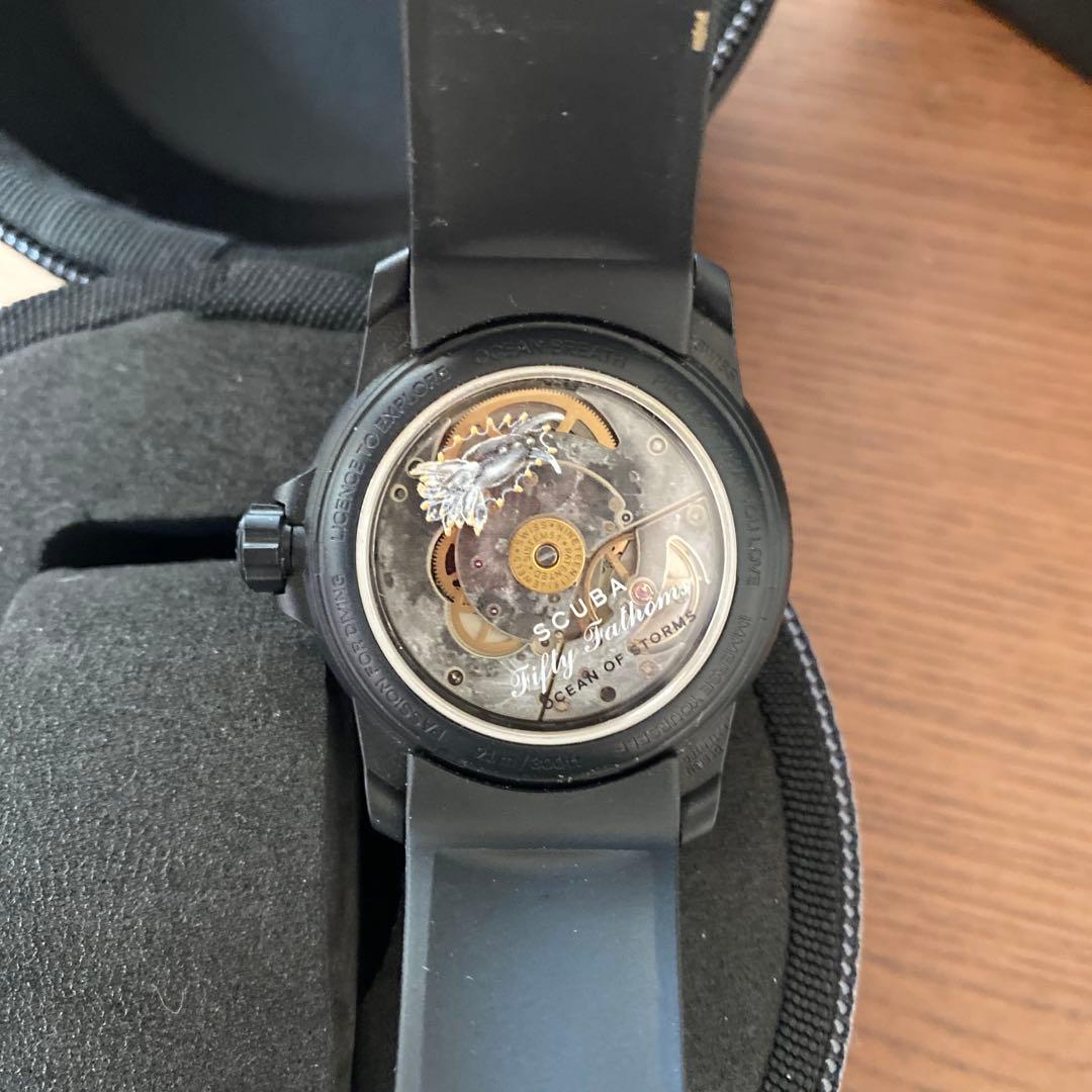 スウォッチ swatch メンズ ブランパン コラボ　フィフティファゾムス腕時計