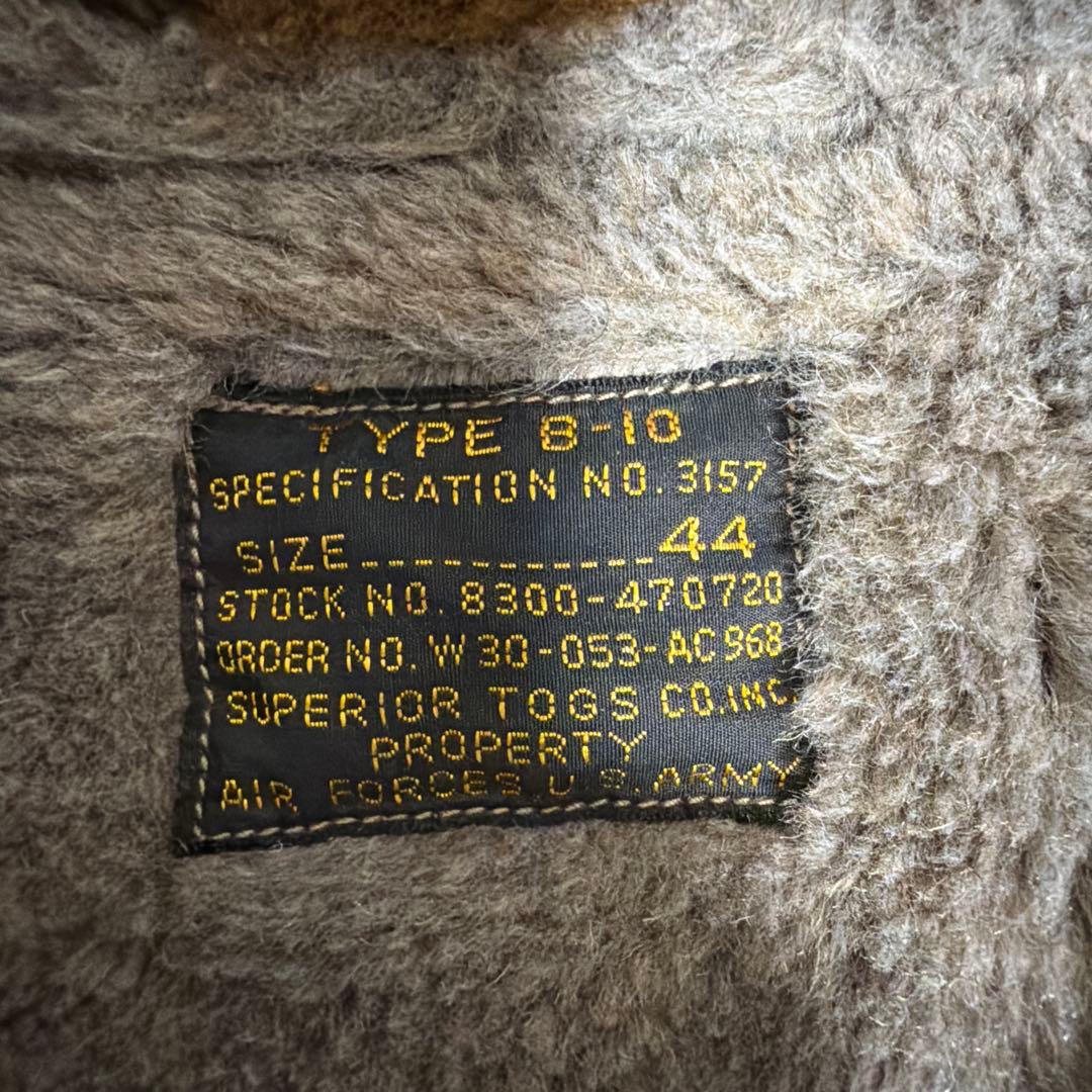 t*r様 バズリクソンズ　B-10フライトジャケット