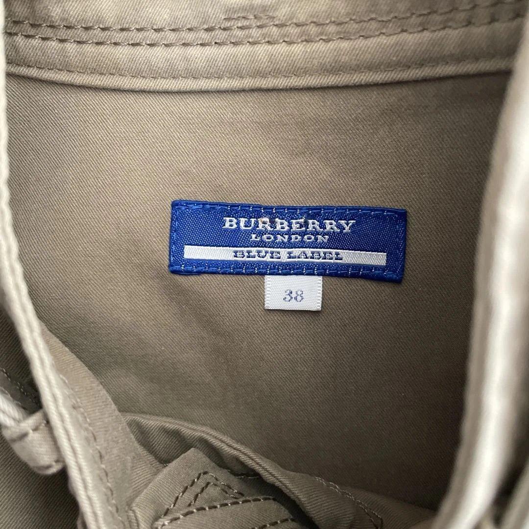 legeer バーバリーブルーレーベル トレンチジレ