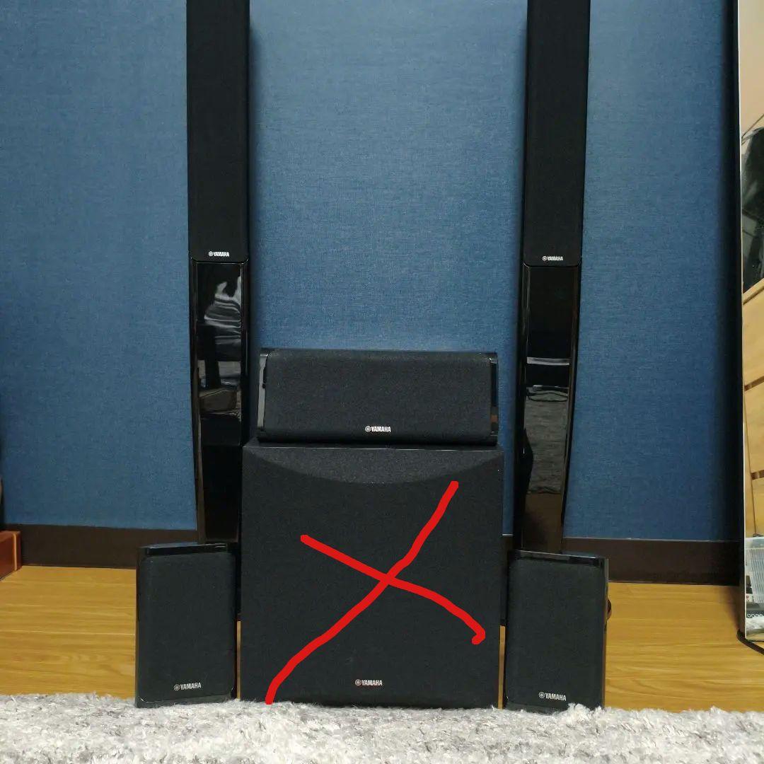 YAMAHAスピーカー NS-PA41(B) 5.1ch トールボーイスタイル