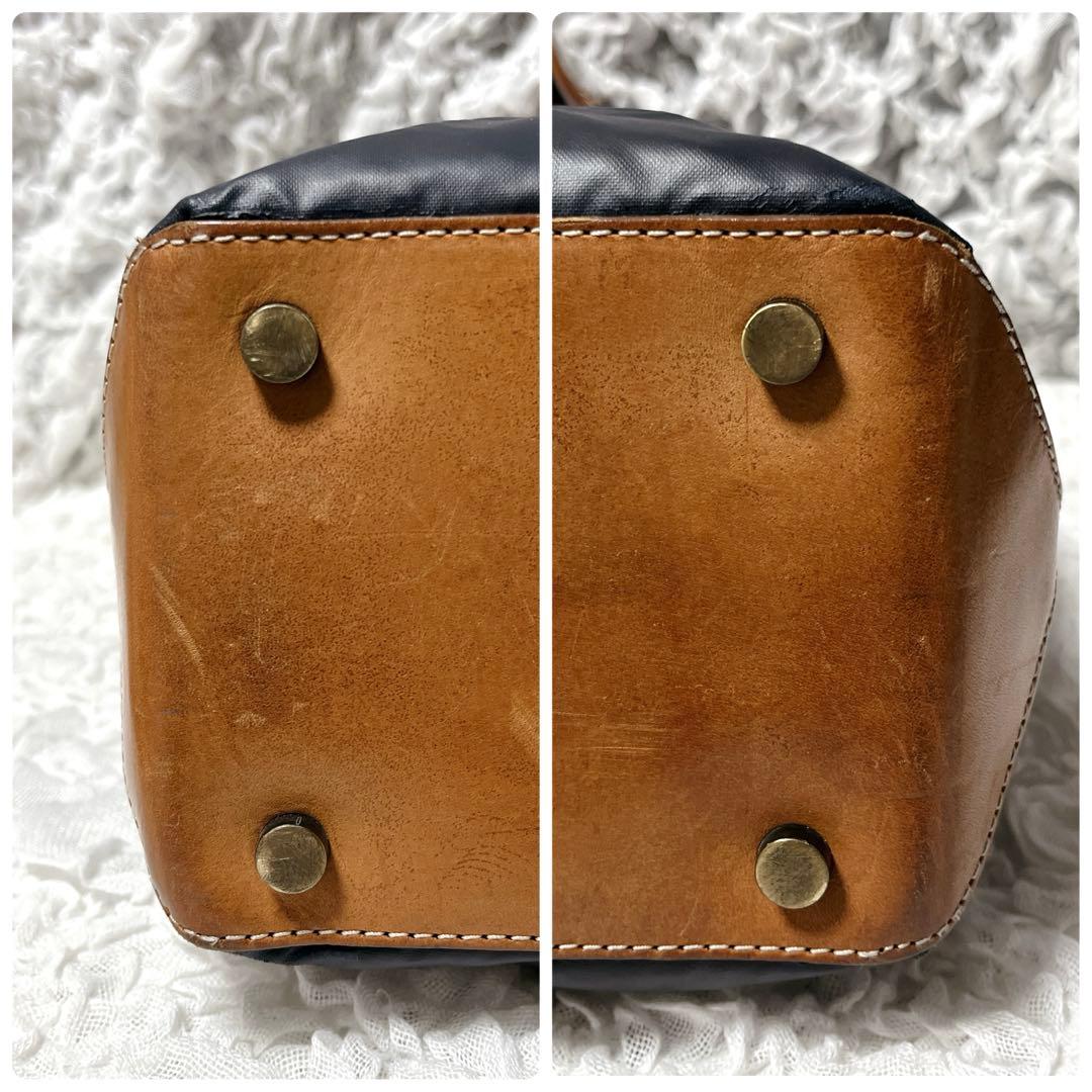 希少✨バチュークロス　ハンティングワールド　ネイビー トートバッグ A4 通勤