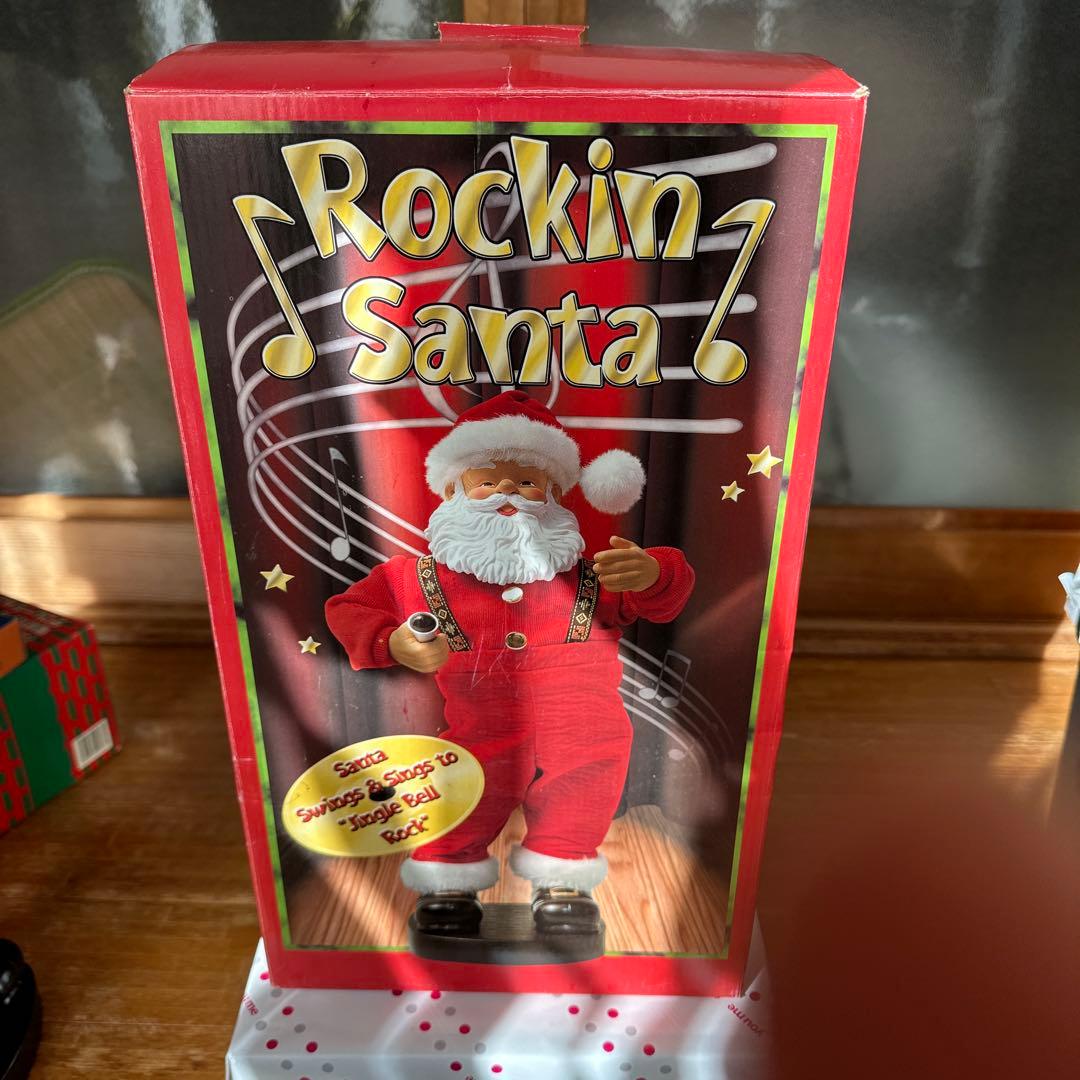 クリスマス rockin santa