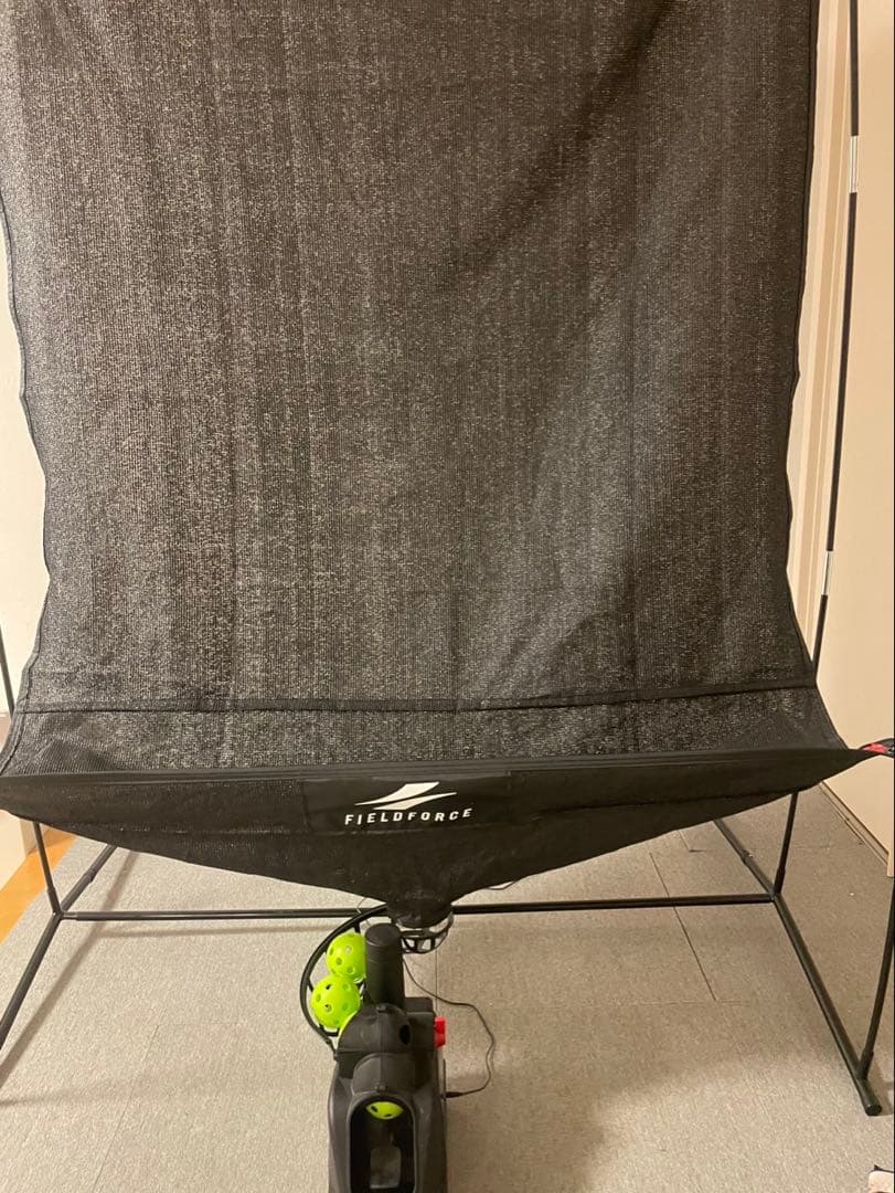 【超美品】FIELDFORCE トスマシン用ネット 黒